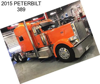 2015 PETERBILT 389