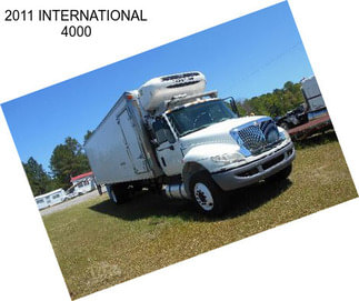 2011 INTERNATIONAL 4000