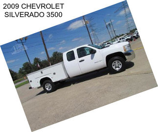 2009 CHEVROLET SILVERADO 3500