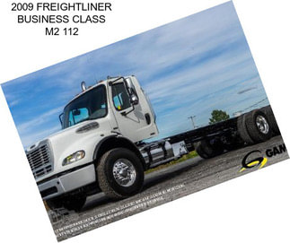 2009 FREIGHTLINER BUSINESS CLASS M2 112