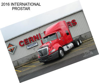 2016 INTERNATIONAL PROSTAR