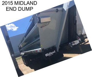 2015 MIDLAND END DUMP