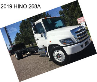 2019 HINO 268A