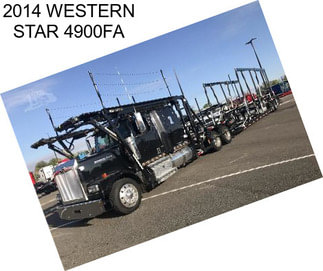 2014 WESTERN STAR 4900FA