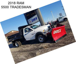 2018 RAM 5500 TRADESMAN