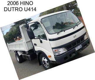 2006 HINO DUTRO U414