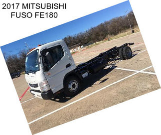 2017 MITSUBISHI FUSO FE180