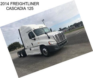 2014 FREIGHTLINER CASCADIA 125