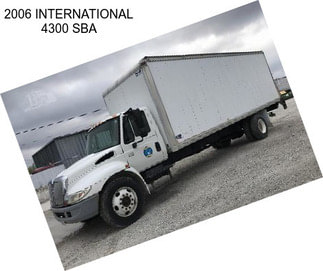 2006 INTERNATIONAL 4300 SBA