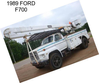 1989 FORD F700