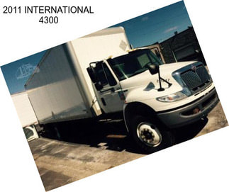 2011 INTERNATIONAL 4300