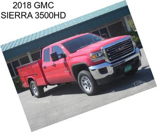 2018 GMC SIERRA 3500HD