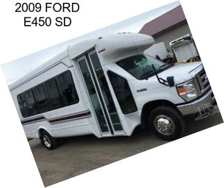 2009 FORD E450 SD