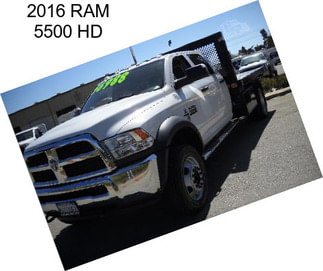 2016 RAM 5500 HD