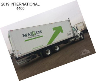 2019 INTERNATIONAL 4400