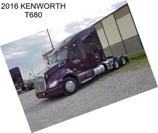 2016 KENWORTH T680