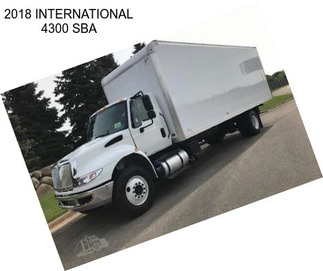 2018 INTERNATIONAL 4300 SBA