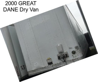2000 GREAT DANE Dry Van