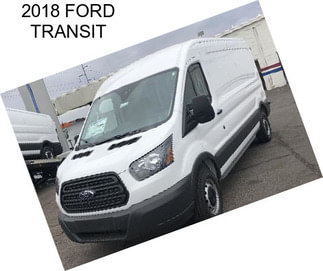 2018 FORD TRANSIT