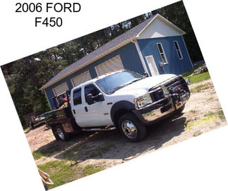 2006 FORD F450