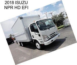 2018 ISUZU NPR HD EFI