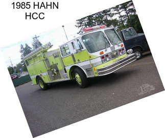 1985 HAHN HCC