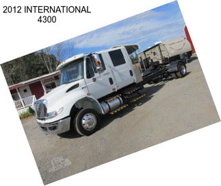 2012 INTERNATIONAL 4300