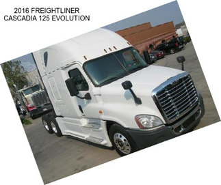 2016 FREIGHTLINER CASCADIA 125 EVOLUTION