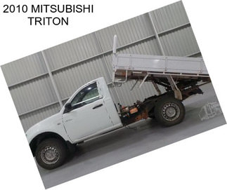 2010 MITSUBISHI TRITON