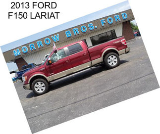 2013 FORD F150 LARIAT