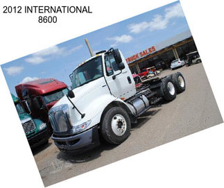 2012 INTERNATIONAL 8600