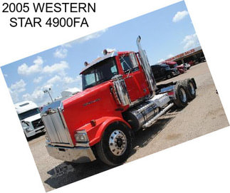 2005 WESTERN STAR 4900FA