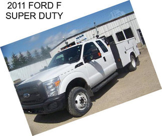 2011 FORD F SUPER DUTY