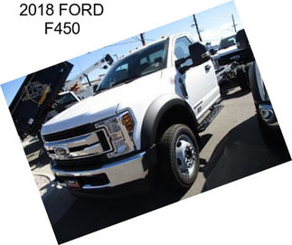 2018 FORD F450