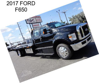 2017 FORD F650