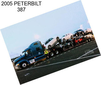 2005 PETERBILT 387