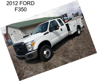 2012 FORD F350