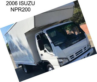 2006 ISUZU NPR200