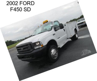 2002 FORD F450 SD