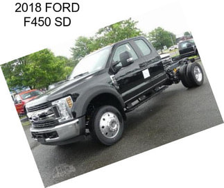 2018 FORD F450 SD