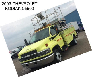 2003 CHEVROLET KODIAK C5500