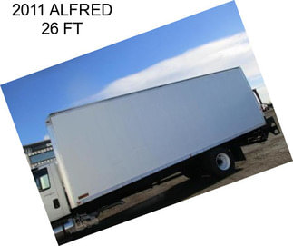 2011 ALFRED 26 FT