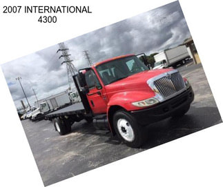 2007 INTERNATIONAL 4300