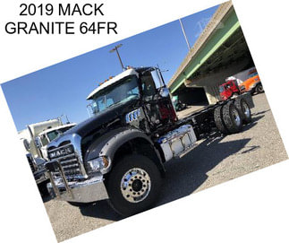 2019 MACK GRANITE 64FR