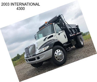 2003 INTERNATIONAL 4300