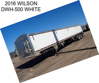 2016 WILSON DWH-500 WHITE