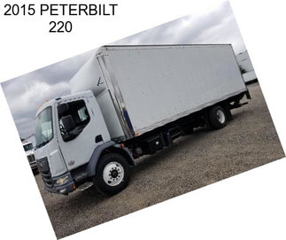 2015 PETERBILT 220