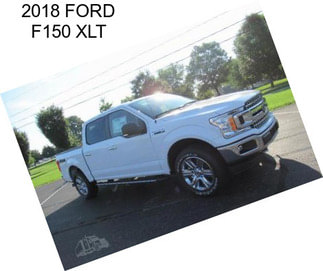 2018 FORD F150 XLT