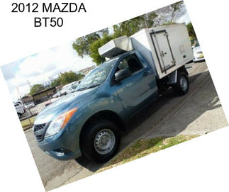 2012 MAZDA BT50