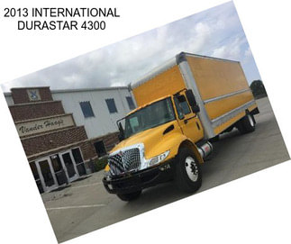 2013 INTERNATIONAL DURASTAR 4300